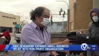Eric Devendorf expands small business relief with non-profit organization
