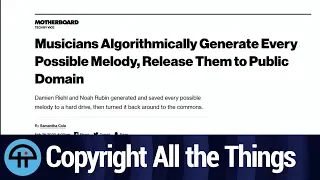 Musicians Copyright Every Melody Possible