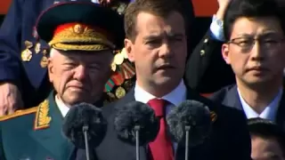 Russian Anthem at Victory Day Parade 2010