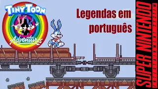 Tiny Toon Adventures - Super Nintendo. Detonado com legendas em português.