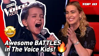 The BEST BATTLES in The Voice Kids in 2020 (part 2) 🔥 | TOP 10