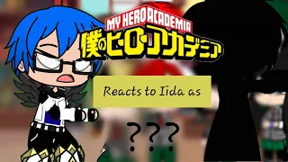 Mha reacts to Iida's past as ???