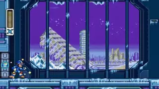 Mega Man X3 - Blizzard Buffalo Stage: Frozen City