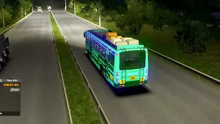 TNSTC Bus Driving in Euro Truck Simulator 2 | Indian Bus Mods