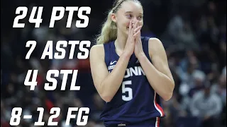 Paige Bueckers Highlights UConn vs. Creighton