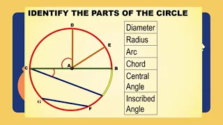 Identifying Terms Related to a Circle and Drawing Circles with Different Radii Using a Compass