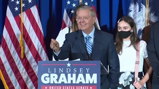 Lindsey Graham victory speech in U.S. Senate race: full video
