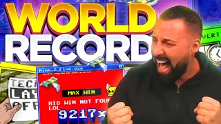 ANOTHER WORLD RECORD BREAKING MAX WIN BY @X7Dave with @AyeZee