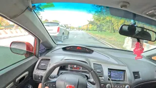 240Hp 8th Gen Civic si POV Drive