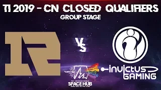 Royal Never Give Up vs Invictus - TI9 CN Regional Qualifiers: Group Stage