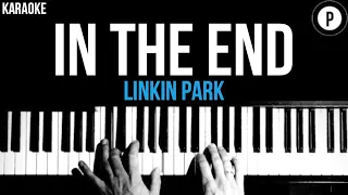 Linkin Park - In The End Karaoke SLOWER Acoustic Piano Instrumental Cover Lyrics