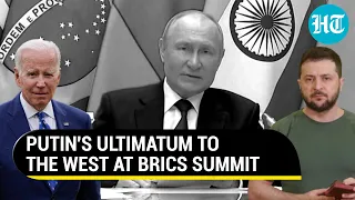 Putin Accuses 'West & Satellites' Of Unleashing Ukraine War; 'Russia Wants To End...' | Watch