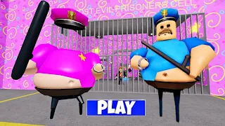 Roblox HEADLESS POLICE GIRL BARRY'S PRISON RUN! (OBBY)