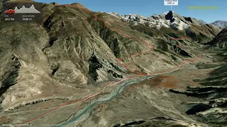 Profil treku kolem Annapuren z Outdooractive