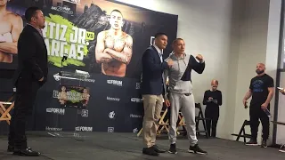 VERGIL ORTIZ JR FACES OFF WITH VETERAN SAMUEL VARGAS AHEAD OF MARCH 28TH