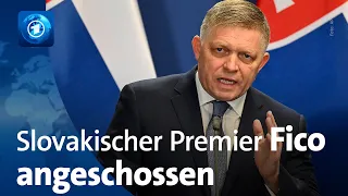Fico verletzt: Schüsse auf slowakischen Regierungschef