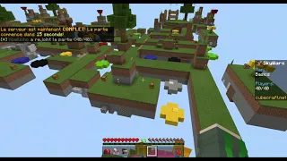 Minecraft cubecraft server skywar mega