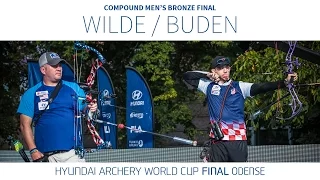 Reo Wilde v Domagoj Buden – Compound Men’s Bronze Final | Odense 2016