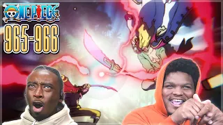 Gol D Roger vs Whitebeard! OP - Episode 965 - 966 | Reaction