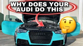 (AUDI) WHY DOES MY NEW AND OLD AUDI DO THIS | AND HOW TO FIX IT !!! B6/B7/B8/B9