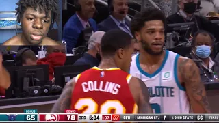 Charlotte Hornets vs Atlanta Hawks - Full Game Highlights *Reaction*