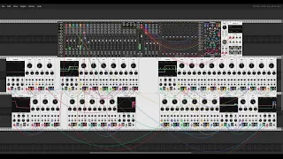 VCV Rack - Ambient Patch with only VCF