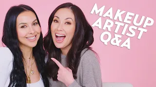 My Makeup Artist Answers Your Questions: Applying False Lashes, Setting Concealer, & More!