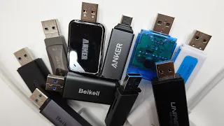 SD card readers speed differences