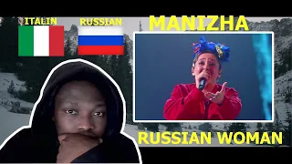 RUSSIA EUROVISION 2021 REACTION: MANIZHA - RUSSIAN WOMAN