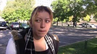 Pregnant homeless girl talks about "survival sex" for homeless youth .