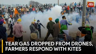 Farmers Use Kites To Combat Police Drones In Haryana