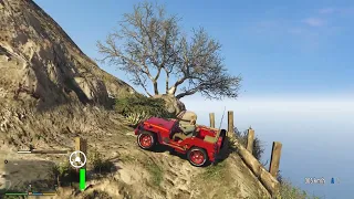 Willys Jeep Struggle in Off Road - Grand Theft Auto V