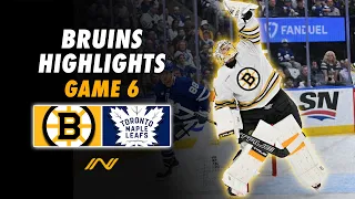 Bruins Playoff Highlights: Best of Boston's Hard Fought Game 6 vs. Toronto