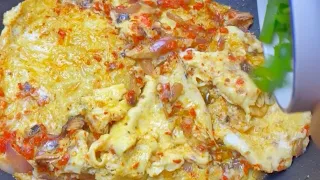 The perfect Nigerian Fried Egg and Sardine 😋 | Fried Eggs + Sardine