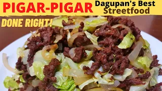 PIGAR-PIGAR | CORRECT Way of Cooking | Dagupeno's Best Streetfood Pigar Pigar RECIPE | Galvan Street