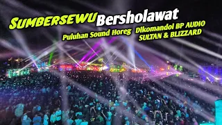 Luar Biasa Antusias Sumbersewu bersholawat dg Puluhan Sound Horeg & Lautan Manusia Warga Banyuwangi