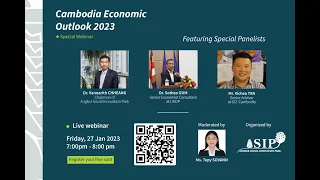 Cambodia Economic Outlook 2023 | ASIP Special Webinar