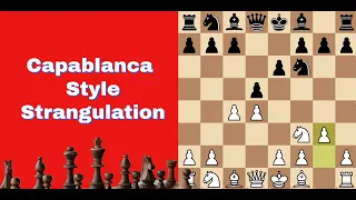 Capablanca Style Strangulation | A Gem from The Cambridge International Open 2023