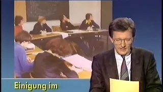 ARD Tagesschau zum Sendeschluß 2.10.1987