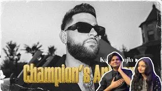 Reaction on Champions Anthem (Official Video) Karan Aujla | Latest Punjabi Songs 2023