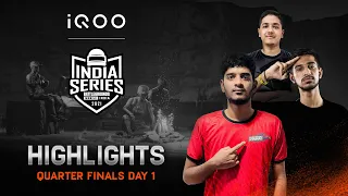 Quarter Finals Day 1 Highlights | iQOO BGIS 2021