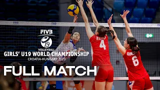 THA🇹🇭 vs. BUL🇧🇬 - Full Match | Girls' U19 World Championship | Pool C