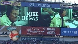 NYY@CLE: Indians pay tribute to Hegan before the game