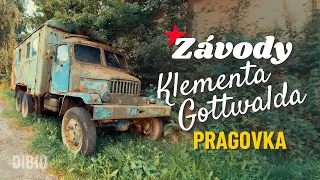 Opuštěné ZÁVODY KLEMENTA GOTTWALDA 🚛 Pragovka + PRAGA V3S