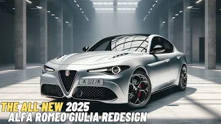 All New 2025 Alfa Romeo Giulia is Confirmed | First Look And Official Details!!