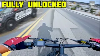 SPEED DEMON! Max Speed Unlocked on my new Fat Tire Bike! ft. Velowave