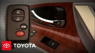 2011 Camry Hybrid How-To: Remote Keyless Entry System | Toyota