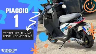 Piaggio 1 im Test. Wie sieht's aus mit TUNING? Besuch bei German Racing Solutions.