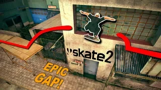 EPIC ROOF GAP - Nobody Skates Here in Skate 2