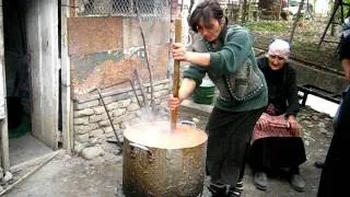 Making Churchkhela, Part 1